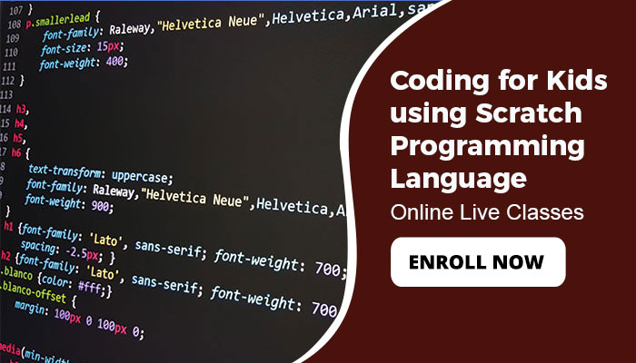 Coding for Kids using Scratch Programming Language