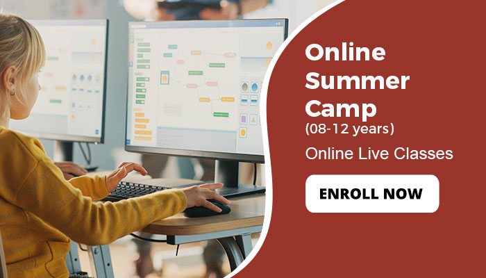 Online Summer Camp (For 8-12 years)